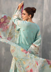 ELYA wearing this beautiful dress from ELAF LUXURY LAWN 2025 VOL 2